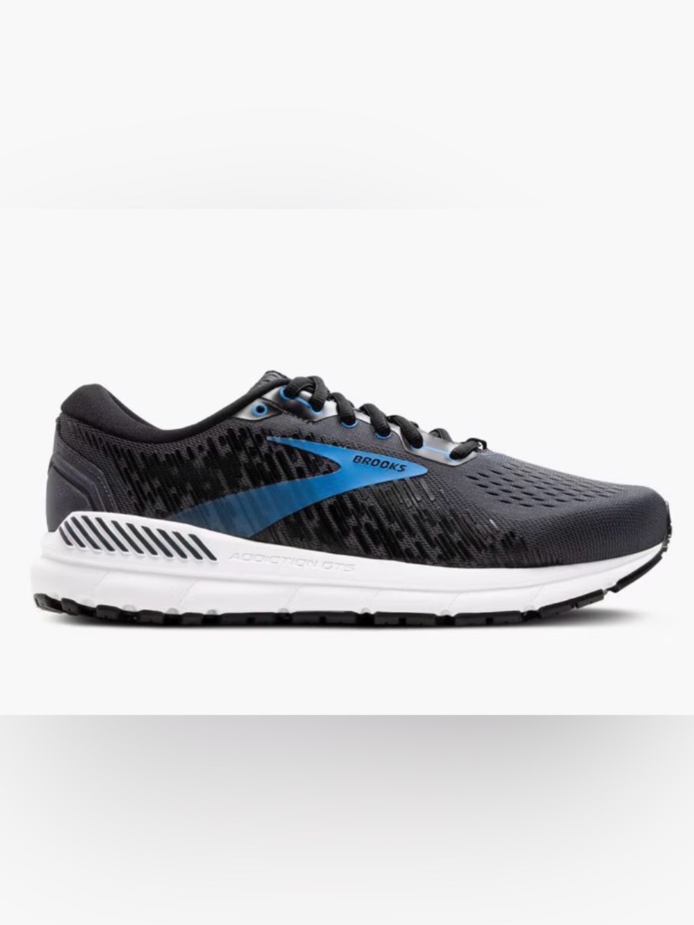 Brooks Men's Black and Blue Road Running Shoe